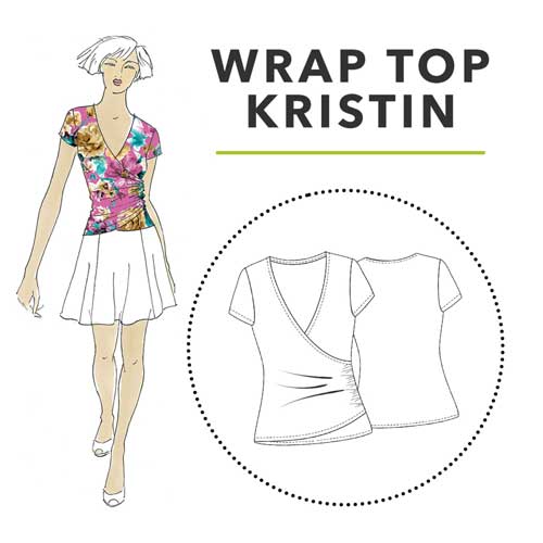 XPT06-999 - KRISTIN - Wrap Top Pattern